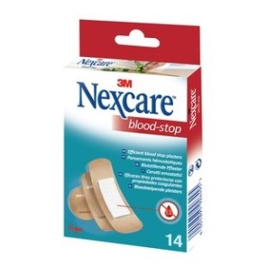 NEXCARE BLOOD STOP 14 Pansements assortis