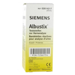 Albustix Boîte de 50 bandelettes urinaires