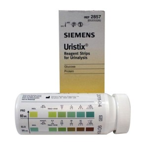 Uristix 50 bandelettes urinaires Glucose Protéines