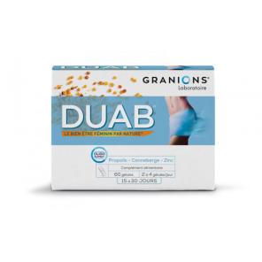 GRANIONS DUAB 60 Gélules