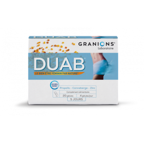 GRANION DUAB 20 gélules