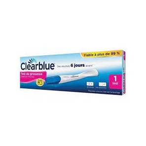 CLEARBLUE 1 test de grossesse Détection Rapide
