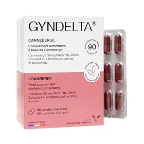 GYNDELTA Canneberge 90 jours
