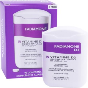 FADIAMONE D3 VITAMINE D3 90 COMPRIMES
