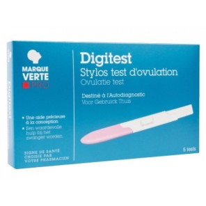 DIGITEST stylos test d'ovulation Boîte de 5