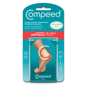 COMPEED Ampoules Moyen Format Boîte de 5