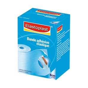 ELASTOPLAST Bande Adhésive Elastique 8 cm X 2,5 m