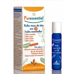 PURESSENTIEL Roller Maux de tête aux 9 huiles essentielles
