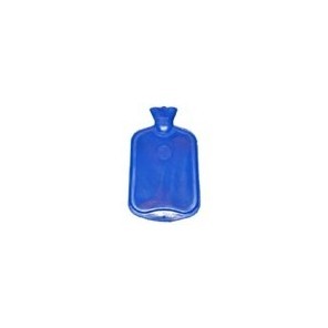 MARQUE VERTE Bouillotte 2L Caoutchouc Bleue sans Anse