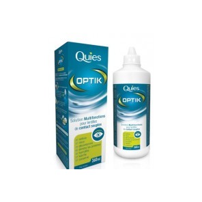 QUIES Optik Solution Multifonctions pour lentilles de contact souples