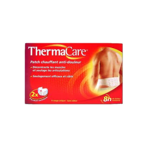 THERMACARE Patch Chauffant Dos ou hanches Boîte de 2