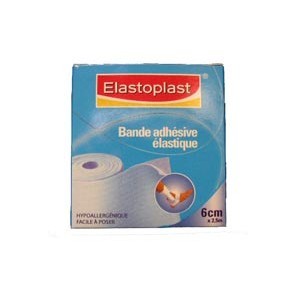 ELASTOPLAST Bande Adhésive Elastique 6 cm X 2,5 m